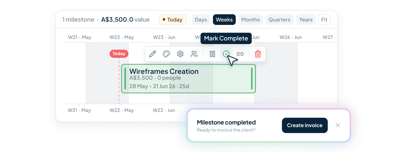 Handl — Milestone complete